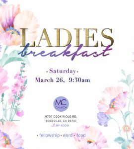 ladies breakfast march 2020