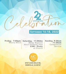 Church 22nd anniversary