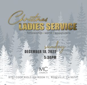 Ladies Christmas Service